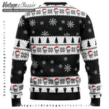 NEW Retails $55, Santa Skull Pine Tree Ugly Christmas Sweater, Sz XL Men's, Unisex