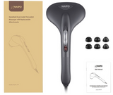 NEW Naipo Handheld Dual-node Percussion Massager with Replaceable Attachments
