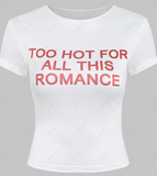 NEW Women's Streetwear Letter Print Short Sleeves Slim Baby T-shirt - White, Sz M