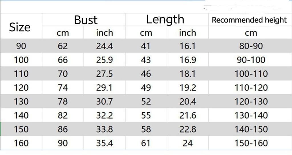 Kids Kpop T Shirts No. 241121, Sizes 90-160, Tax Included