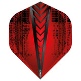 NEW Hardcore Radical Red Standard Dart Flights by Red Dragon
