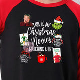 NEW This Is My Christmas Movies Watching Shirt Christmas PJs, Women's Sz S