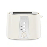 NEW Retails $66, SEEDEEM Toaster 2 Slice, 6 Shade Settings, Removable Crumb Tray, 750W - White