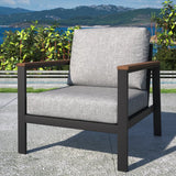 NEW Retails $650+ Townsend Outdoor Patio Lounge Chair with Sunbrella Cushions