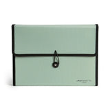 NEW U Brands Performance Poly 13 Pocket File Folder, Olive