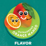 NEW Outrageous Orange Mango Kids Fluoride Natural Toothpaste 5.1 oz