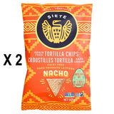 NEW Siete Nacho Grain Free Tortilla Chips, 142g, BB 08/25, Two Bags