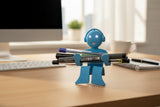 NEW Android Bendable Book Light, Phone Stand, Pen holder etc., Blue