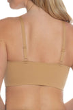 NEW Retails $47, Gel Bra with Back Closure, Beige, 2XL
