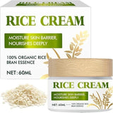 NEW Anti-Aging Face Cream Rice Cream Facial Moisturizing Cream Clean Shrinkage Pores Refreshing Lighten Spots Even Out Skin Tone Reduce Blemishes Make Skin Brighter 60g