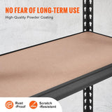 NEW IN BOX! VEVOR Heavy Duty Storage Shelving Unit, 5-Tier Adjustable, 2000 lbs Capacity,48" L x 24" W x 72" H! NOTE: Small damage on corner of 1 shelf board doesn't affect its use!