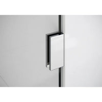 NEW Glass Warehouse Vela 26 in. x 58.25 in. Frameless Single Fixed Bath Panel, Hardware NOT Included, Retails $396