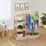 NEW Retails $650, Stock Wooden Toys Dress-up Stand with Mirror - Made in Canada