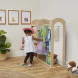 NEW Retails $650, Stock Wooden Toys Dress-up Stand with Mirror - Made in Canada