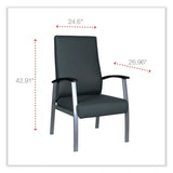 NEW Retails $1,199, Alera Waiting Room Chair with Metal Frame (Assembled)