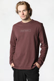 NEW ZOO YORK MENS BOX LOGO LONG SLEEVE TOP, SZ M!