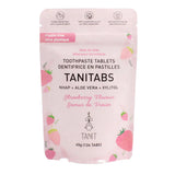 NEW Sealed Tanit Toothpaste Tab Strawberry 124 Tablets - Vegan and Cruelty Free
