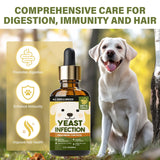 NEW Yeast Infection Treatment For Dogs, Yeast Infection Drops For Dogs, 2 oz