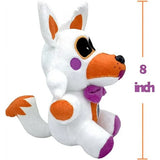 NEW Five Nights Freddy Lolbit Plush 8 Inch,5 Nights Freddy Plushies Toys, Gifts for Fans
