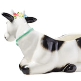 NEW The Pioneer Woman Farmhouse 12 Inch Cow Planter, Ceramic, plant NOT included