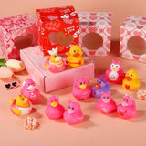 NEW 12 Pieces Squishy Toy Duck PVC Toys