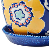 NEW The Pioneer Woman Farmhouse 6 Inch MAGIC MEADOWS Charming Ceramic Planter in Vibrant Floral Pattern