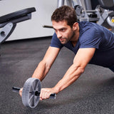 New Ab Wheel Roller | Sturdy Abdominal Workout Equipment with Handles for Men Women - Abdominal Wheel for Home Gym, Enhanced Stability Comfort for Effective Workout