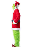 NEW Adult Santa Grinch Costume Outfit For Christmas, Faux Fur, Sz 3XL, Retails $136