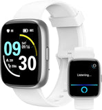 New in box! AITAFY Smart Watch for Men Women with Bluetooth Call, Compatible with iOS/Android Phones, Alexa Built-in, 1.83" HD Screen with Heart Rate/Sleep/SpO2 Monitor, 100 Sports Fitness Activity Tracker