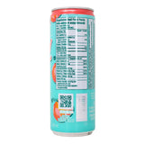 NEW 4 PACK Alani Nu Energy Drink Juicy Peach, 355mL, 4pk! 140 mg of caffeine, a sprinkle of essential B-vitamins, zero sugar, gluten free and better-for-you ingredients
