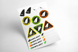 NEW Alien UFO Plast Stickers! Personalize your favourite items with our Alien Stickers set