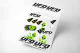 NEW Alien UFO Plast Stickers! Personalize your favourite items with our Alien Stickers set