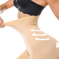 New Alohra Women Shapewear for Hourglass Body Curves Compression Body Shaper Seamless Tummy Control Shorts, Beige, Sz XS/S