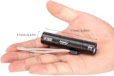 New ALONEFIRE SV98 365nm UV Flashlight Small 3W Mini Black Light USB C Rechargeable Money Detector for Pet Urine Detector, Scorpion, Resin Curing, Bed Bug, Fishing, Minerals with Built-in Battery