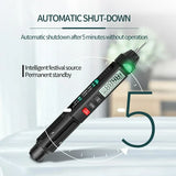 New ANENG A3007 Pen Multimeter 6000 Counts Digital Multimeter Meter Tester with LCD Display Backlight Flashlight NCV Auto-off for Voltage Current Resistance Capacitance Diode Continuity Test