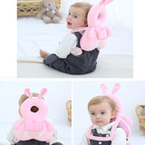 New Anti-fall Baby Head Guard Baby Head Protector Baby Fall Prevention Rucksack Head Cushion Head Protector Crash Head Protector with Assistant Strap for Injury Prevention Cute Comfortable Adjustable