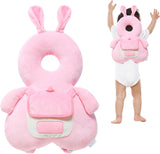 New Anti-fall Baby Head Guard Baby Head Protector Baby Fall Prevention Rucksack Head Cushion Head Protector Crash Head Protector with Assistant Strap for Injury Prevention Cute Comfortable Adjustable