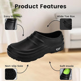 New Armadillo Clogs for Men, Classic Torrey Work Shoes, Healthy and Non-Slip for Chef, Nurse Black Sz 45/46 (12)