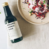 New sealed 100% Organic Aronia Berry Juice 250ml - Supports Skin Health - Straight from Farm - Undiluted - No Added Sugar or Preservatives - Non-GMO - Recyclable Glass Bottle