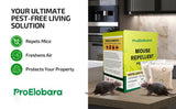 NEW Mouse Repellent Pouches: Mouse Repellent - Natural Rodent Repellent - Mice Repellent with Peppermint Oil - Rat Repellent - Plant-Based Formula - Safe for Kids & Pets - for a Rodent-Free Home