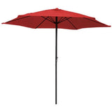 NEW Arctic Sky - Patio Umbrella 8.5' - Red