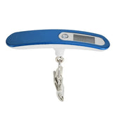 New Abastado Electric Baggage Hanging Scale OCD-16 50kg/110lb with kg/lb/oz/g LCD DisplayBlue