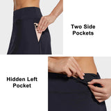 New Baleaf Laureate UPF50+ Pleated Skort in Black, Sz 2X!