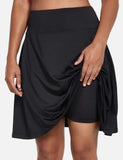 New Baleaf Laureate UPF50+ Pleated Skort in Black, Sz 2X!
