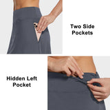 New Baleaf Laureate UPF50+ Pleated Skort in Grey, Sz L!
