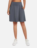 New Baleaf Laureate UPF50+ Pleated Skort in Grey, Sz L!