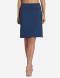 New Baleaf Laureate UPF50+ Knee-Length Skort in Navy, sz M