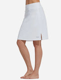 New Baleaf Laureate UPF50+ Knee-Length Skort in White, sz L