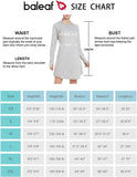 New with tags! BALEAF Women's UPF 50 Long Sleeve Beach Cover Up Dress Sun Protection Quick Dry Grey, Sz L! Retails $80+