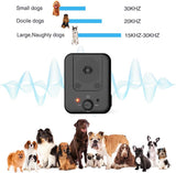 New Anti Barking Device, Auto Dog Barking Control Devices with 3 Adjustable Level, Sonic Dog Barking Deterrent Smart Detect Dog Barking up to 16-33 Ft Range Safe for Dogs Humans